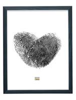 Deknudt Blauwe fotokader met rand in zilver 9x13 S41VK6 - thumbnail