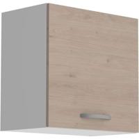 Oslo bovenste kast 1 deur - Decor Chene Jackson - L 60 x D 36 x H 58 cm - thumbnail