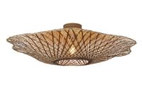 GOOD&MOJO Plafondlamp 'Madura' Bamboe, 87cm, kleur Naturel/Bruin - thumbnail