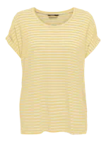 Only Moster Gestreepte T-shirt - thumbnail