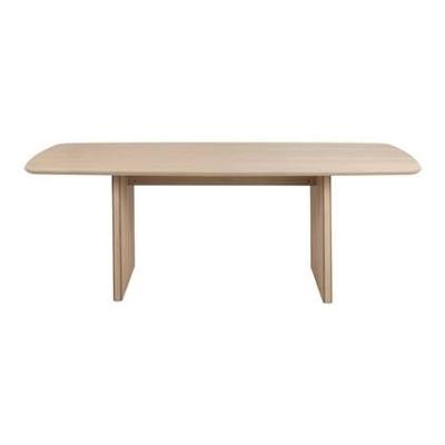 Sohome Eettafel 'Olaf' Eiken, 220 x 105cm, kleur Whitewash Sohome Eettafel 'Olaf' Eiken, 220 x 105cm, kleur Whitewash