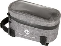 M-WAVE frametas "suburban top" frame bag suburban top grey - thumbnail