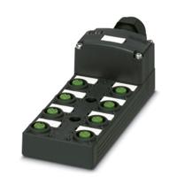 Phoenix Contact SACB-8/16-L-SC SCO P 1453038 Passieve sensor/actorbox M12-verdeler met kunststof schroefdraad 1 stuk(s) - thumbnail