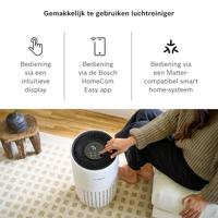 Bosch Home Comfort 7733703376 Air 4000i Luchtreiniger 62 m² Wit, Zwart - thumbnail
