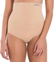 J&C hoge corrigerende slip dames - W736 - Betaalbare shapewear - Buik corrigerend - S - Huidskleur | Dames slip - Onderbroek - Ondergoed- - S - - - thumbnail