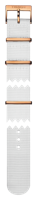 Horlogeband Tissot T604036893 Nylon/perlon Wit 19mm - thumbnail