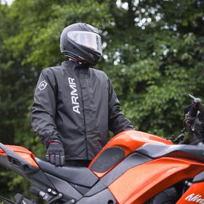 ARMR regenjas "dryguard" rain jackets dryguar wp black size 6xl