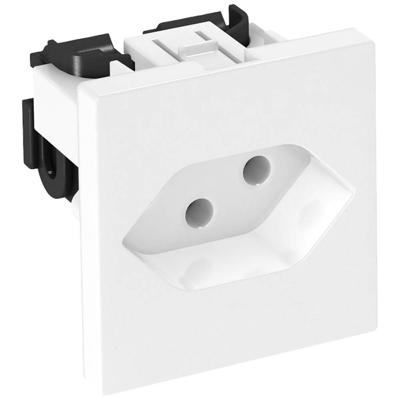 OBO Bettermann 6117200 Apparaatinzet Stopcontact (b x h x d) 45 x 45 x 39.5 mm 1 stuk(s) Wit