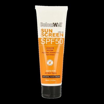 Colourwell Natuurlijke zonnecreme SPF50 100 Milliliter
