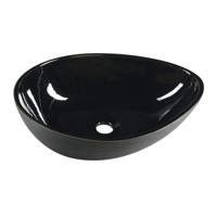 Wastafel Sapho Priori 51x38 cm Zwart Sapho - thumbnail