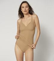 Dames Zero Feel Maxi slip - Naadloze dames taille slip - Hoge onderbroek met katoenen kruisje - thumbnail