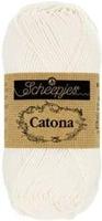 Scheepjes Catona 50g - 105 Bridal White - Haakgaren / Breigaren - thumbnail