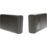 Strapubox 6512SW Universele behuizing 123 x 71 x 30 ABS Zwart 1 stuk(s) - thumbnail