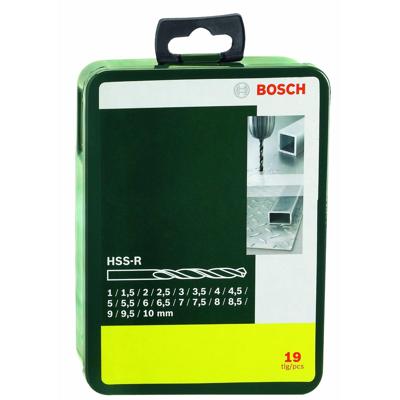 Bosch Accessories 2607019435 Promoline HSS Metaal-spiraalboorset 19-delig 1 mm, 1.5 mm, 2 mm, 2.5 mm, 3 mm, 3.5 mm, 4 mm, 4.5 mm, 5 mm, 5.5 mm, 6 mm, 6.5 mm, 7