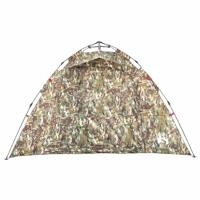 Tent 4-persoons snelontgrendeling camouflage - thumbnail