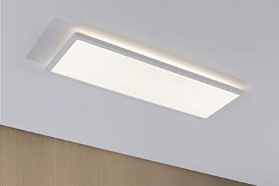 Paulmann 79926 P Atria Shine 22W 4000K 580x200mm ws Kst LED-plafondlamp LED LED 22 W Wit Paulmann 79926 P Atria Shine 22W 4000K 580x200mm ws Kst LED-plafondlamp LED LED 22 W Wit