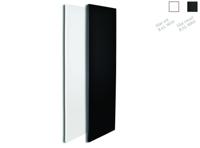 Designradiator Sanicare Denso 180x40 Mat Zwart Inclusief Ophanging 948 Watt Sanicare - thumbnail
