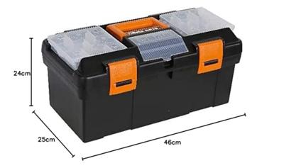 Beta CP15 Gereedschapskoffer | Kunststof | Inlegbak | 445 mm - 021150201