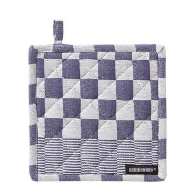 DDDDD DDDDD pannenlap Barbeque 21x21 blauw DDDDD DDDDD pannenlap Barbeque 21x21 blauw