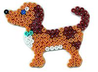 Hama strijkkralenbordje - hond - thumbnail