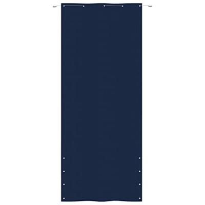 VidaXL Balkonscherm 100x240 cm oxford stof blauw VidaXL Balkonscherm 100x240 cm oxford stof blauw