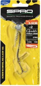 Spro Screw In Swivel Rig 5.5 cm 5 gr