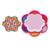 Quercetti pixel art mandala, 1200 pins - thumbnail