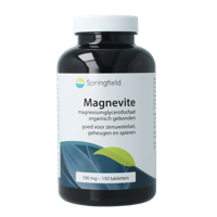 Springfield Magnevite Magnesium Glycerofosfaat 100mg Tabletten - thumbnail