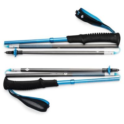 TREKKINGSTOKKEN DIAMOND BLACK DISTANCE CARBON Z 125CM - DESERT SKY - thumbnail