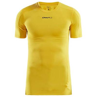 Craft 1906855 Pro Control Compression Tee Unisex - Yellow - S Craft 1906855 Pro Control Compression Tee Unisex - Yellow - S