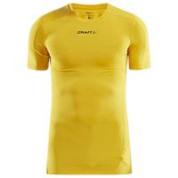 Craft 1906855 Pro Control Compression Tee Unisex - Yellow - S - thumbnail