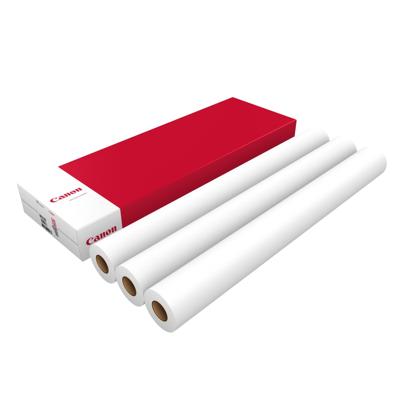 Inkjetpapier Canon 914mmx50m 90gr standaard 3 rollen Inkjetpapier Canon 914mmx50m 90gr standaard 3 rollen