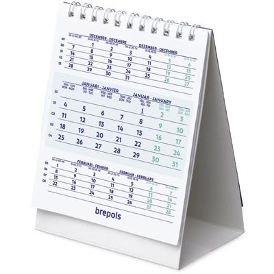 Brepols bureaukalender, staand, 2026