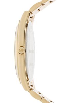 Michael Kors Dames Slim Runway goudkleurig horloge 42 mm MK3179