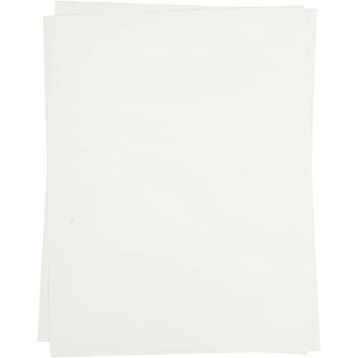 Creativ Company Transfer vellen, vel 21,5x28 cm, voor licht textiel, transparant, 5 vel/ 1 doos
