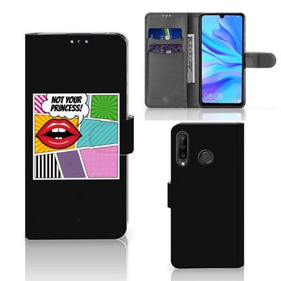 Huawei P30 Lite (2020) | Wallet Case | met Pasjes | Popart Princess Huawei P30 Lite (2020) | Wallet Case | met Pasjes | Popart Princess