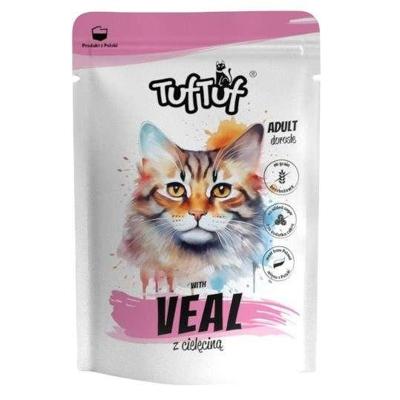 TUF TUF with veal - nat kattenvoer - 300g