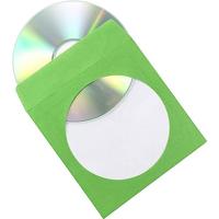 Basetech BT-2267608 CD-hoes 1 CD/DVD/Blu-Ray Blauw, Groen, Oranje, Wit, Geel Papier 100 stuk(s) - thumbnail