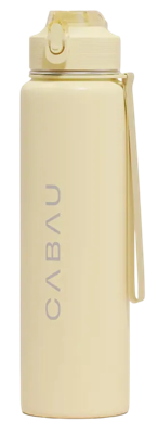 Cabau Bloom Bottle Butter Yellow