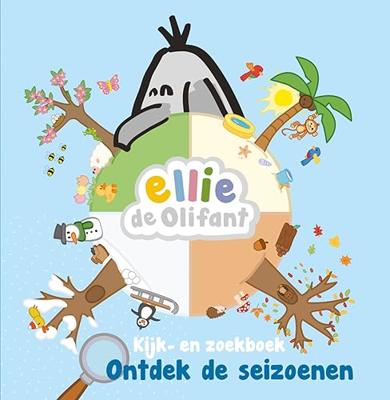 Uitgeverij Kluitman Kijk- en zoekboek ellie de olifant - ontdek de seizoenen Uitgeverij Kluitman Kijk- en zoekboek ellie de olifant - ontdek de seizoenen