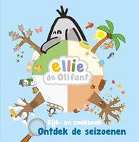 Uitgeverij Kluitman Kijk- en zoekboek ellie de olifant - ontdek de seizoenen - thumbnail