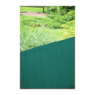 IDEALE TUIN Canisse en PVC - Dubbelzijdig 10 mm - 1 x 3 m - Vert