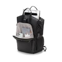 Dicota Dual GO notebooktas 39,6 cm (15.6 ) Rugzak Zwart - thumbnail