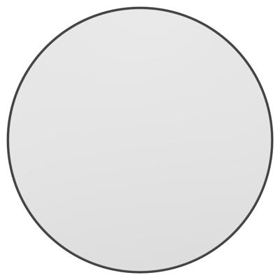 Spiegel Haceka Deco Rond 80x80cm Mat Black