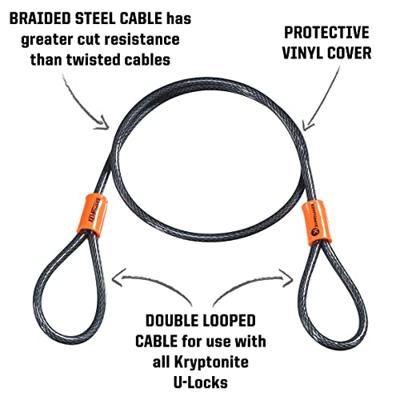 Kryptonite slotkabel double loop kryptoflex 525
