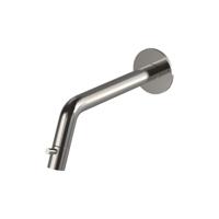 Hotbath Cobber Fonteinkraan Wandmodel - Inbouw - Inkortbaar - Uitvoering GN - Geborsteld Nikkel - Messing - 60 mm - Waterbesparend - thumbnail