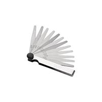 Promat/Tecwerk Voelermaat | bladsterkte 0,05-1,0 mm | staal | lengte 100 mm aantal bladen 20 st. - 4000851422 - thumbnail