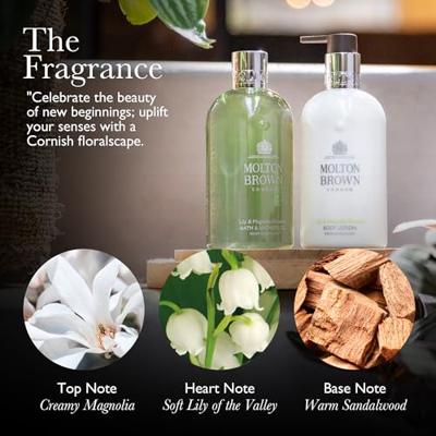 Molton Brown - M.Brown Lily & Magnolia Blossom Bath & Shower Gel 300ml Douche & bad - thumbnail