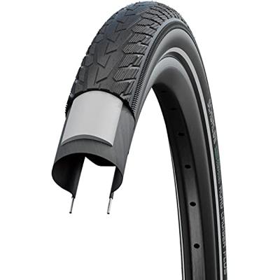 Schwalbe Buitenband road cruiser plus punctureguard 28 x 1.60"/ 42-622mm - zwart met reflectie