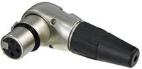 REAN RC3FR-B XLR kabeldeel haaks 3p female - thumbnail